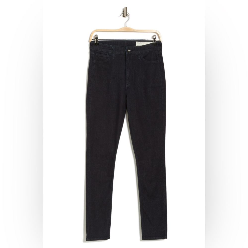 LN WOMEN’S RAG & BONE HIGH RISE SKINNY JEANS. MID-WEIGHT, SUPER STRETCH, ANKLE L - Picture 6 of 6
